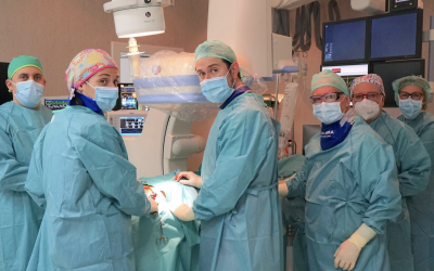 El Hospital Ruber Internacional dispone de un nuevo stent derivador de flujo para el tratamiento de aneurisma en arterias viscerales